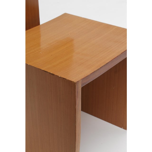 Modern Accent Chair in Light Wood, 1960s For Sale - Image 12 of 14