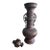 Antique 20th Century Japanese Meiji Style Vase & a Suiteki For Sale