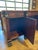 Brown Hickory White Grand Mahogany Partners Desk With Tooled Leather Top For Sale - Image 8 of 12