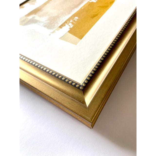 Contemporary 2023 "Confettura" Contemporary Abstract Painting on Paper by Artist r.k. Red For Sale - Image 3 of 4