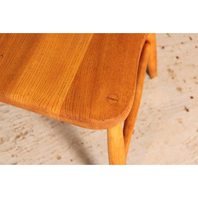 Mid-Century Modern Chairs in Elm and Beech from Ercol, 1950s, Set of 3 For Sale - Image 9 of 12