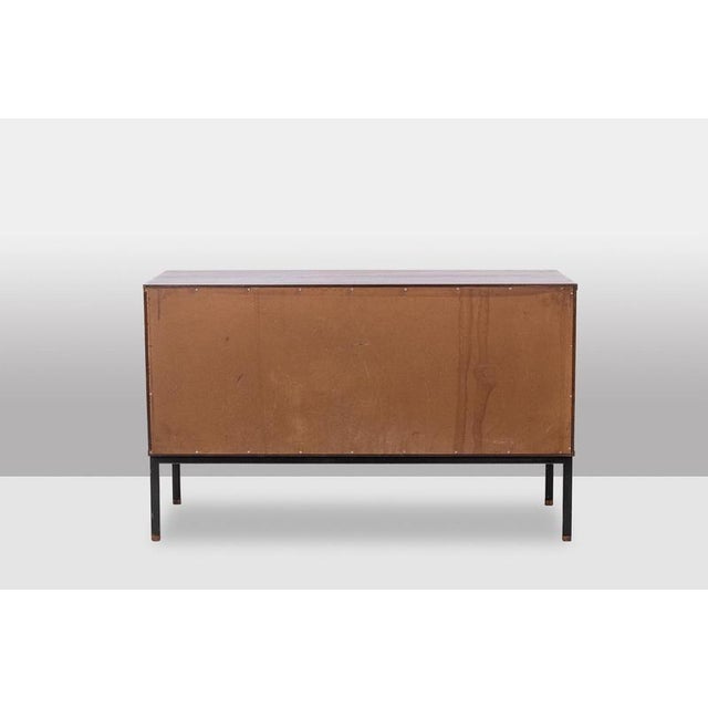 Sideboard in Wenge and Raffia by Martin Visser, 1970s For Sale - Image 10 of 11