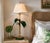 Pair of Hollywood Regency Italian Tole Palm Tree Table Lamps For Sale - Image 9 of 12