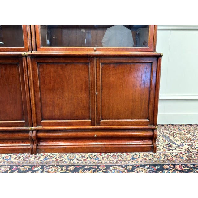 English Bookcase from Globe Wernicke, Set of 4 For Sale - Image 15 of 18