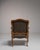 19th Century 19th Century France Louis XV Taupe Wood Armchair For Sale - Image 5 of 10