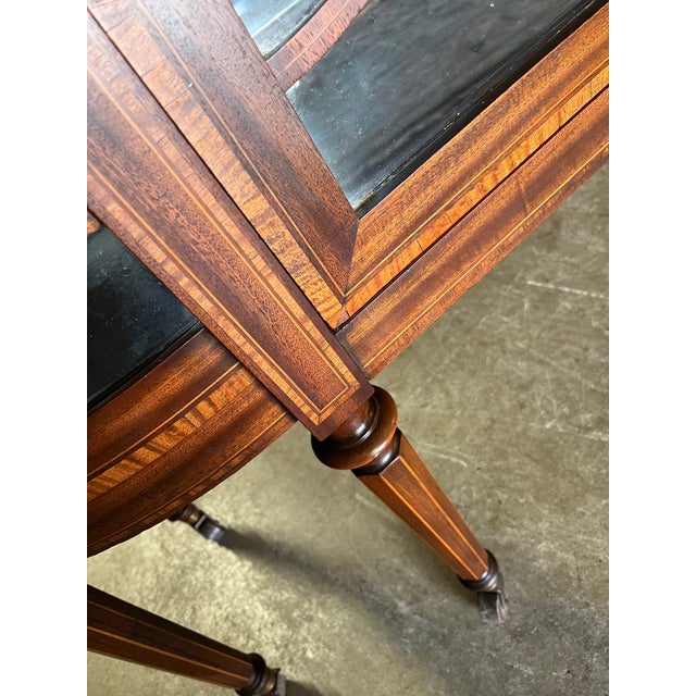 Early 20th Century Early 20th Century Berkey and Gay Sheraton Style Cabinet For Sale - Image 5 of 16