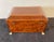 Brass English Birdseye Maple Sewing Box For Sale - Image 8 of 10