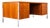 Vintage 1960s Mid Century Modern Teak & Chrome Executive Desk After Florence Knoll For Sale