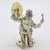Vintage Italian Handmade Genuine Silver Large Angini Branded Street Artist With Drums Figurine, Made in Arezzo (Tuscany) For Sale - Image 9 of 12