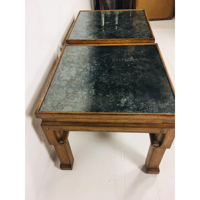 Asian Inspired Side Tables a Pair Chairish