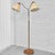 Mid-Century Modern Swedish Modern Floor Lamp in Brass and Teak, Sweden, 1930s For Sale - Image 3 of 17