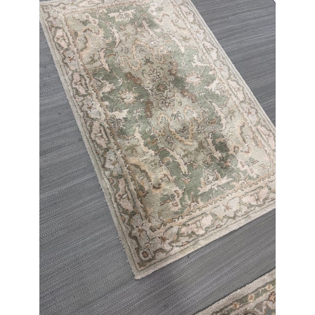 Textile 3ft X 5ft Pottery Barn Thyme Area Rug For Sale - Image 7 of 12