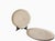 Mid-Century Modern Russel Wright Oneida Linen White 9-3/8" Salad Plates - Set of Three - Euc - New - Unused For Sale - Image 3 of 5