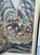Korean Joseon Period Four-Panel Folding Screen With Tiger Hunt and Calligraphy, For Sale - Image 13 of 18
