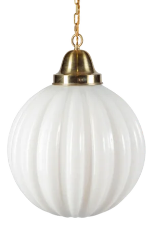 Small Pumpkin Pendant from Pure White Lines