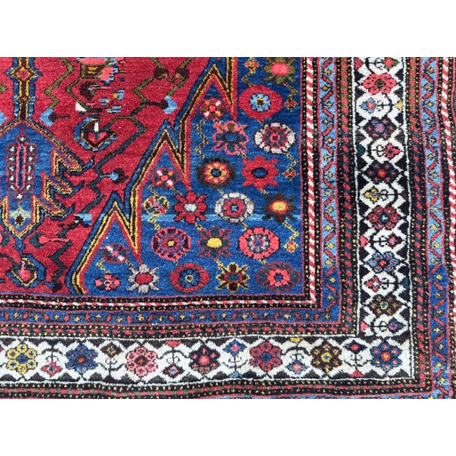 Textile Antique Hamadan Rug, 1920s For Sale - Image 7 of 18