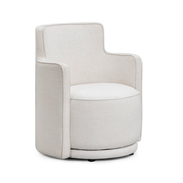 The Passe Swivel Accent Chair combines timeless design with everyday comfort. Fully upholstered for a cozy feel, it is...