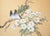 1970s Circa 1970s Chinoiserie Style Painted Silk Screen "Peacock and Magnolia" For Sale - Image 5 of 18