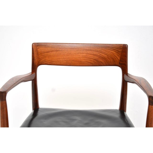 Vintage Danish Model 57 Chairs from Niels Moller, 1960s, Set of 2 For Sale - Image 6 of 11