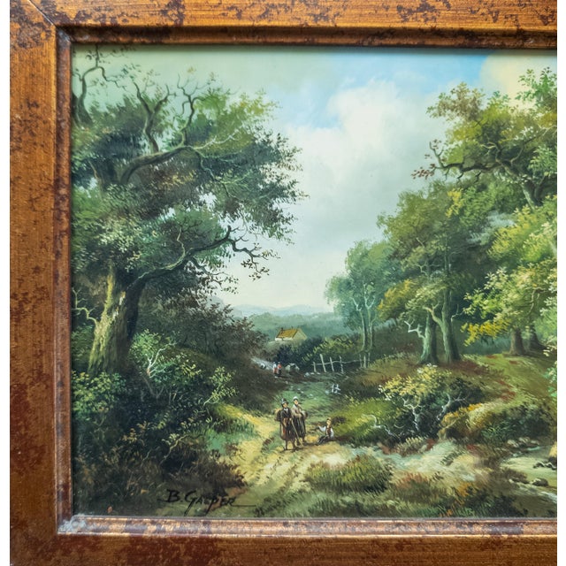 Late 20th Century Late 20th Century Landscape Painting in Modern Frame For Sale - Image 5 of 8