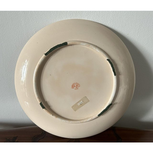 Satsuma Ceramic Plate, Japan, 1920s For Sale - Image 6 of 9