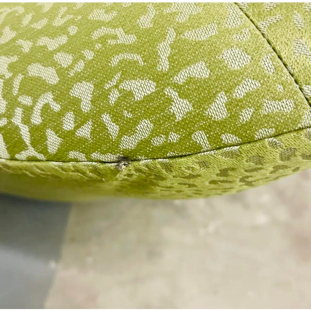 1970s A Pair of a Vintage Parsons Chair and Swivel Chair For Sale - Image 9 of 10