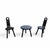 Brutalist Chairs and Side Table, Spain, 1970s, Set of 3 For Sale - Image 16 of 18