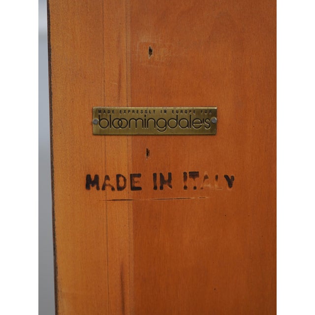Bloomingdales Italian Marble Top Credenza Chest For Sale - Image 17 of 17