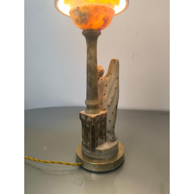 Vintage Structure with Lampshade, 1940s For Sale - Image 16 of 18