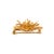 Tiffany and Co. Vintage Tiffany & Co. 18k Yellow Gold Sea Anemone Pin Brooch For Sale - Image 4 of 8
