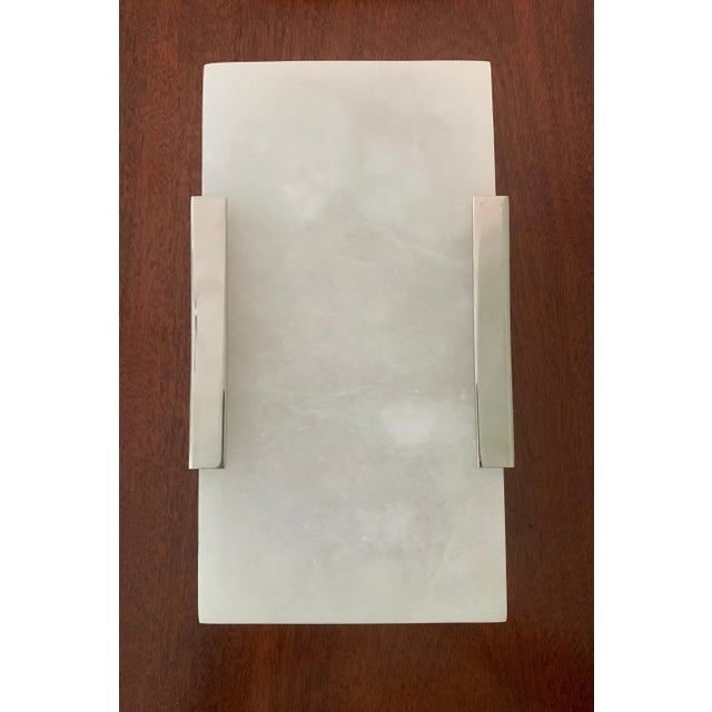 Visual Comfort Alabaster Sconce For Sale In Washington DC - Image 6 of 6