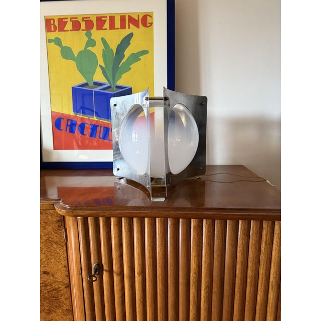 Vintage Space Age Table Lamp, 1970s For Sale - Image 4 of 17