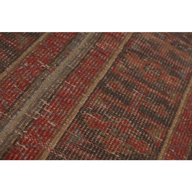 1960s Distressed Extra Long Turkish Runner Rug - Stair Rug 1'8'' X 22'5'' For Sale - Image 10 of 11