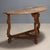 Brown Baroque Demi Lune Console Table in Walnut For Sale - Image 8 of 8