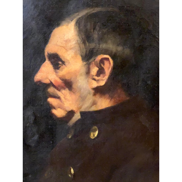 Late 19th Century Bertram Priestman, Portrait, 1890, Oil on Canvas For Sale - Image 5 of 9