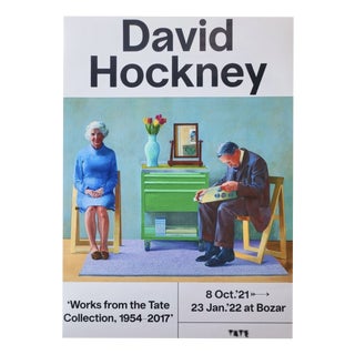 Original Exhibition at Bozar Tate Collection Poster after David Hockney, 2022 For Sale