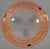 French Art Deco Pendant Light by Le Verre Francais Schneider - 1930 Chandelier France For Sale - Image 6 of 11