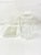Add a touch of classic mid-century modern glamour to your bathroom vanity with this stunning 3-piece vintage clear lucite...