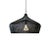 Contemporary Contemporary Moire by Oggetti Woven Galvanized Iron Suspension Light, Large For Sale - Image 3 of 3