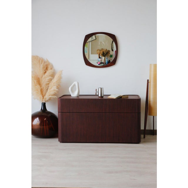 Vintage Italian Wenge Chest of Drawers, 1980s For Sale - Image 6 of 18