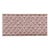 Sample - Schumacher Sunrise Embroidery Tape in Pink For Sale