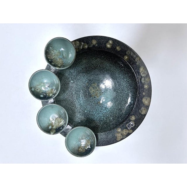 Large Ceramic Art Bowl from Silberdistel Fayencen, 1960s For Sale - Image 13 of 18