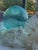 Early 20th Century Early 20th Century Coastal Blue Sea Glass Float—3” For Sale - Image 5 of 10