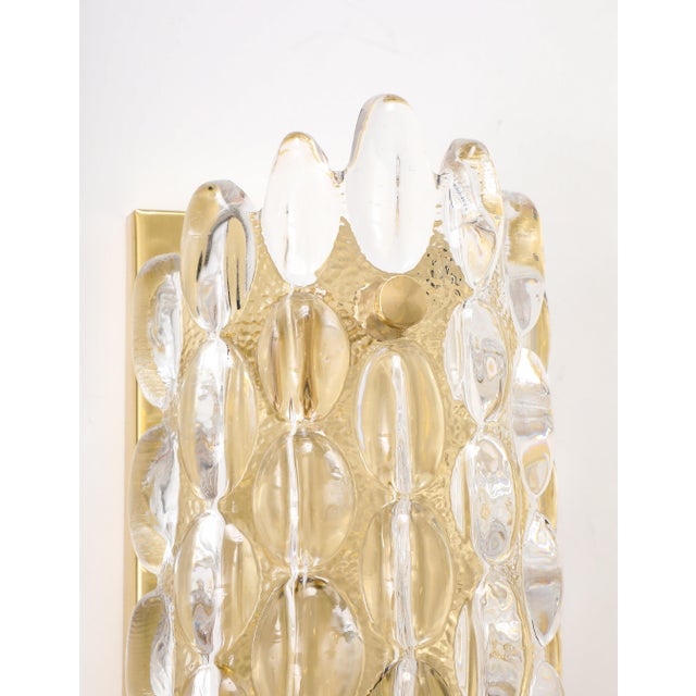 Crystal Sconces by Carl Fagerliund for Orrefors - a Pair (3 Pairs Available) For Sale - Image 10 of 10