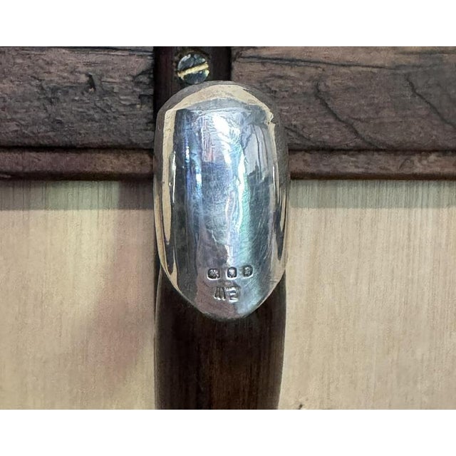 Antique Victorian Sterling Silver Coat Rack For Sale - Image 9 of 14