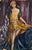 Carl H. Berberich, Elegant Lady in Gold Dress, Oil Painting on Canvas For Sale - Image 11 of 11