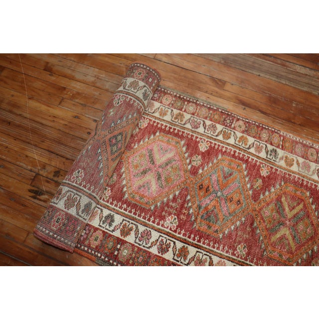 Vintage Rare Turkish Long Runner - 2'11" x 30'1" For Sale In New York - Image 6 of 10