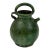 Antique French Green Glaze Terracotta Water Pitcher, Provence, France, C. 1900 For Sale