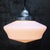 French White Semi-Matt Opaline Glass Pendant Lamp For Sale - Image 4 of 7