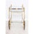 1950 Italian Brass and Glass Bar Cart Trolley Server For Sale - Image 9 of 10